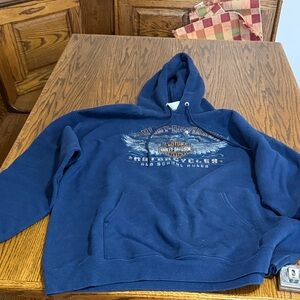 Harley-Davidson Navy Blue Men's Hoodie
